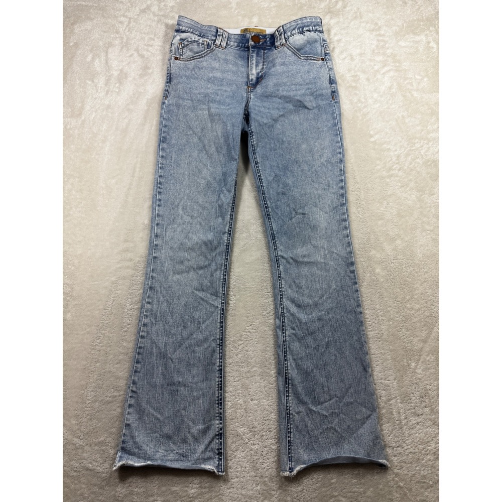 Democracy Womens Bootcut Ab Technology Stretch Light Wash Jeans 6 Meas: 29x31